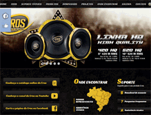 Tablet Screenshot of eros.com.br